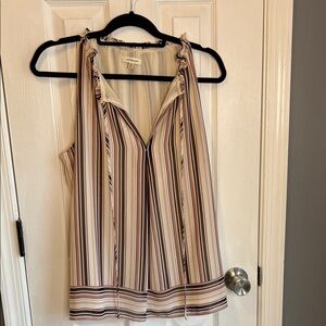 Anthropologie Multicolor Striped Blouse
